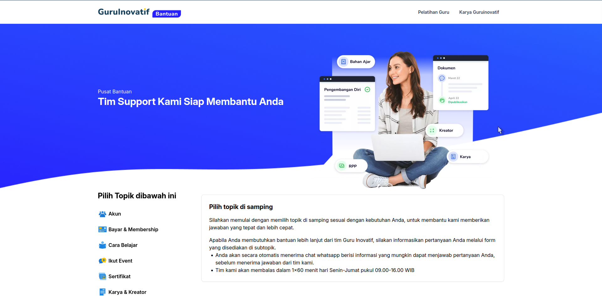 Membangun Jembatan Informasi: Kisah di Balik Portal Bantuan GuruInovatif.id