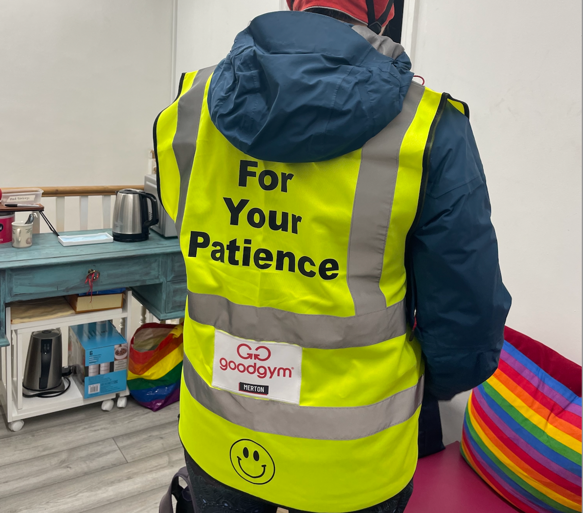 Worn again: how Merton Council's old hi-vis vests found a new life with GoodGym