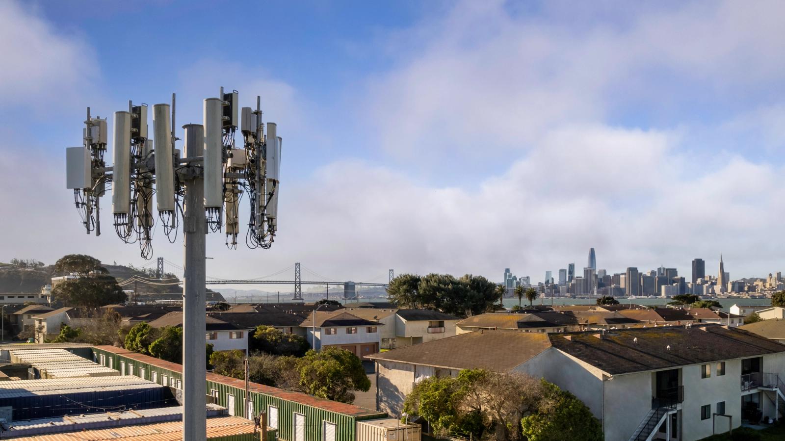 cellular tower in san francisco