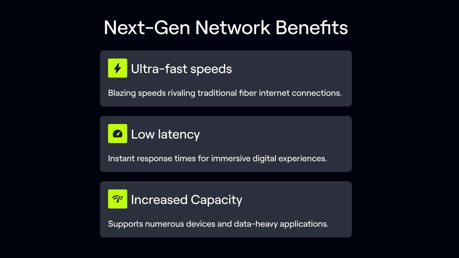 benefits for retailers of FWA