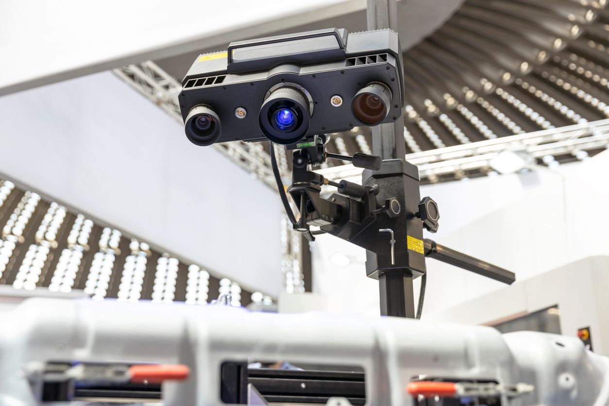 3d photo scanning of vehicle part in the automotive industry