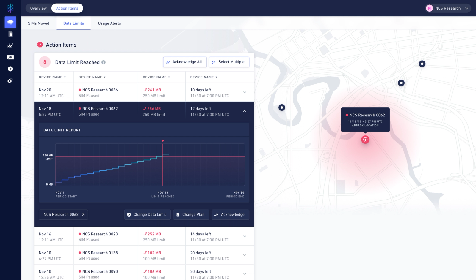 Hologram Dashboard