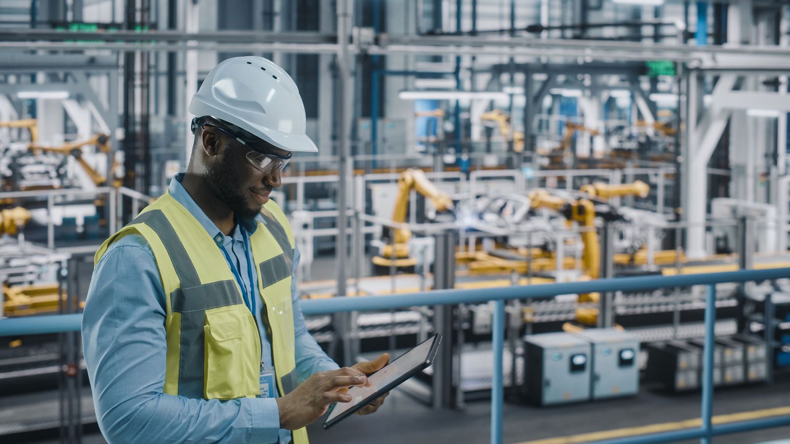 Bluetooth asset tracking manufacturing equipment
