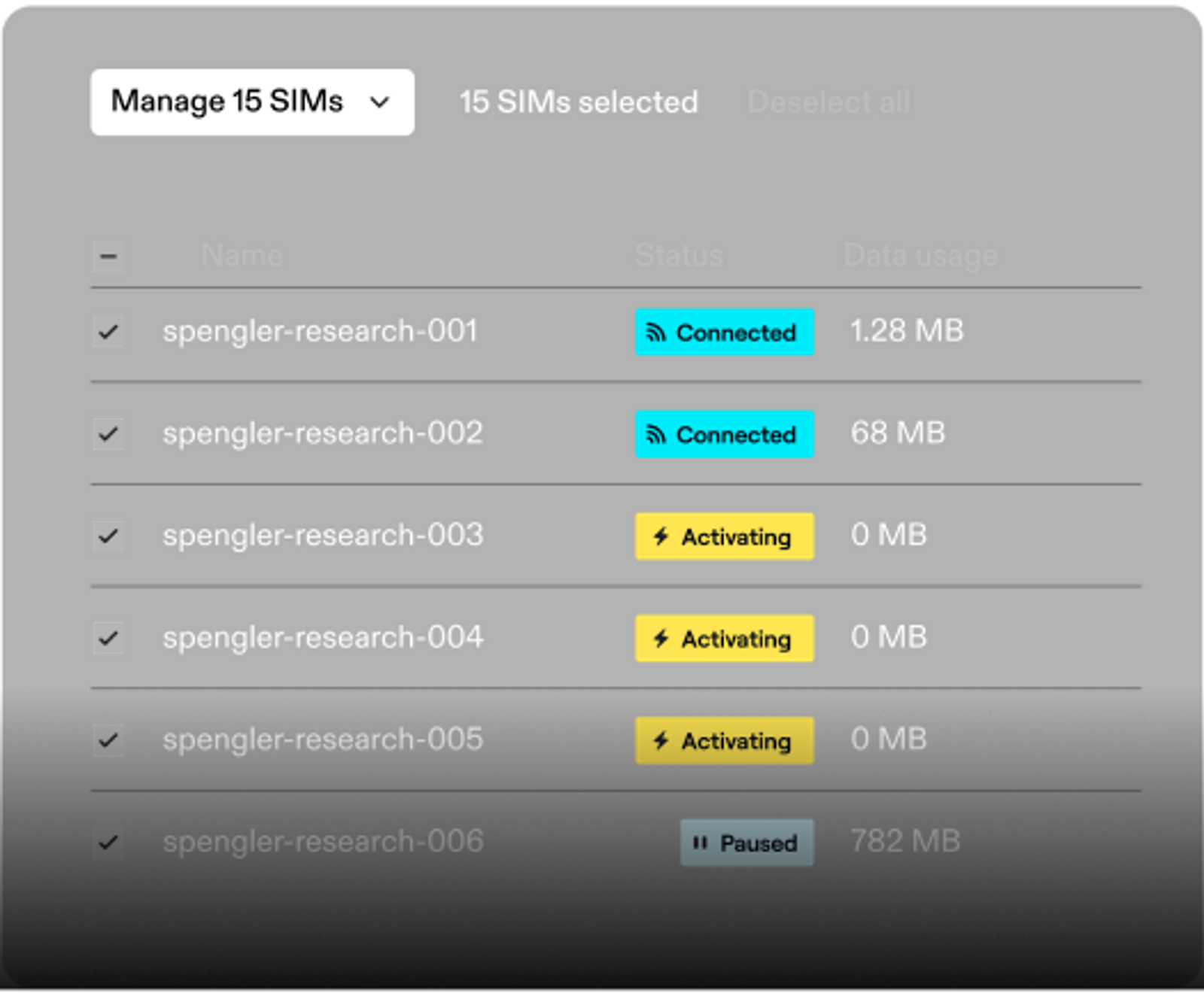 An illustration of the Hologram Dashboard