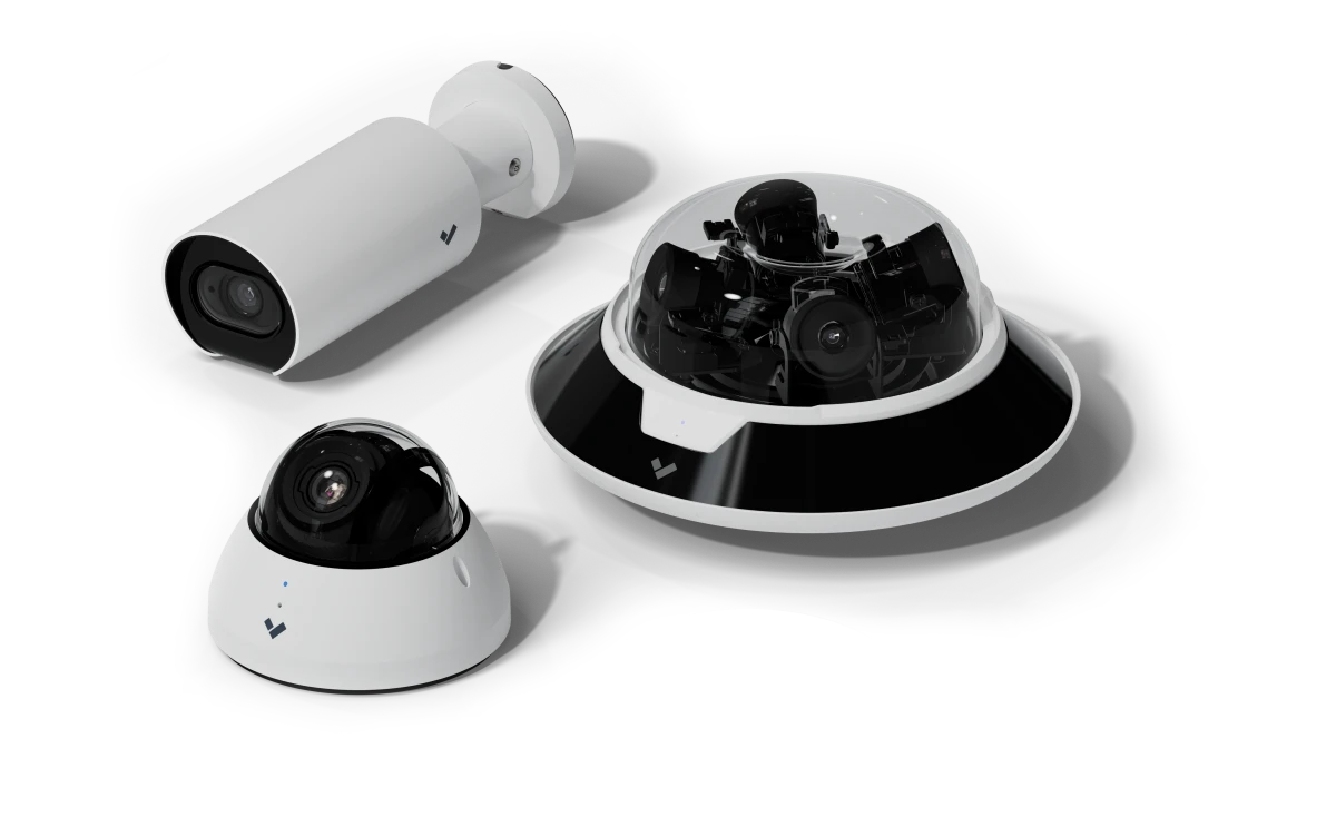 Three Verkada cameras