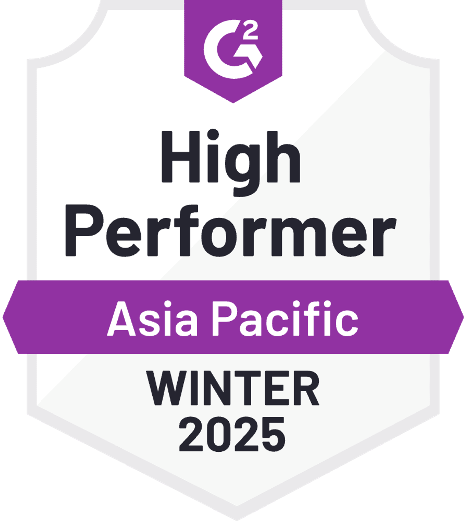 G2 High Performer Asia Pacific
