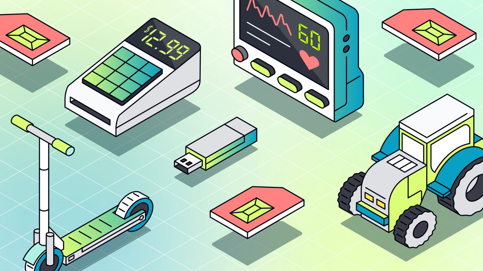 IoT devices and SIM cards