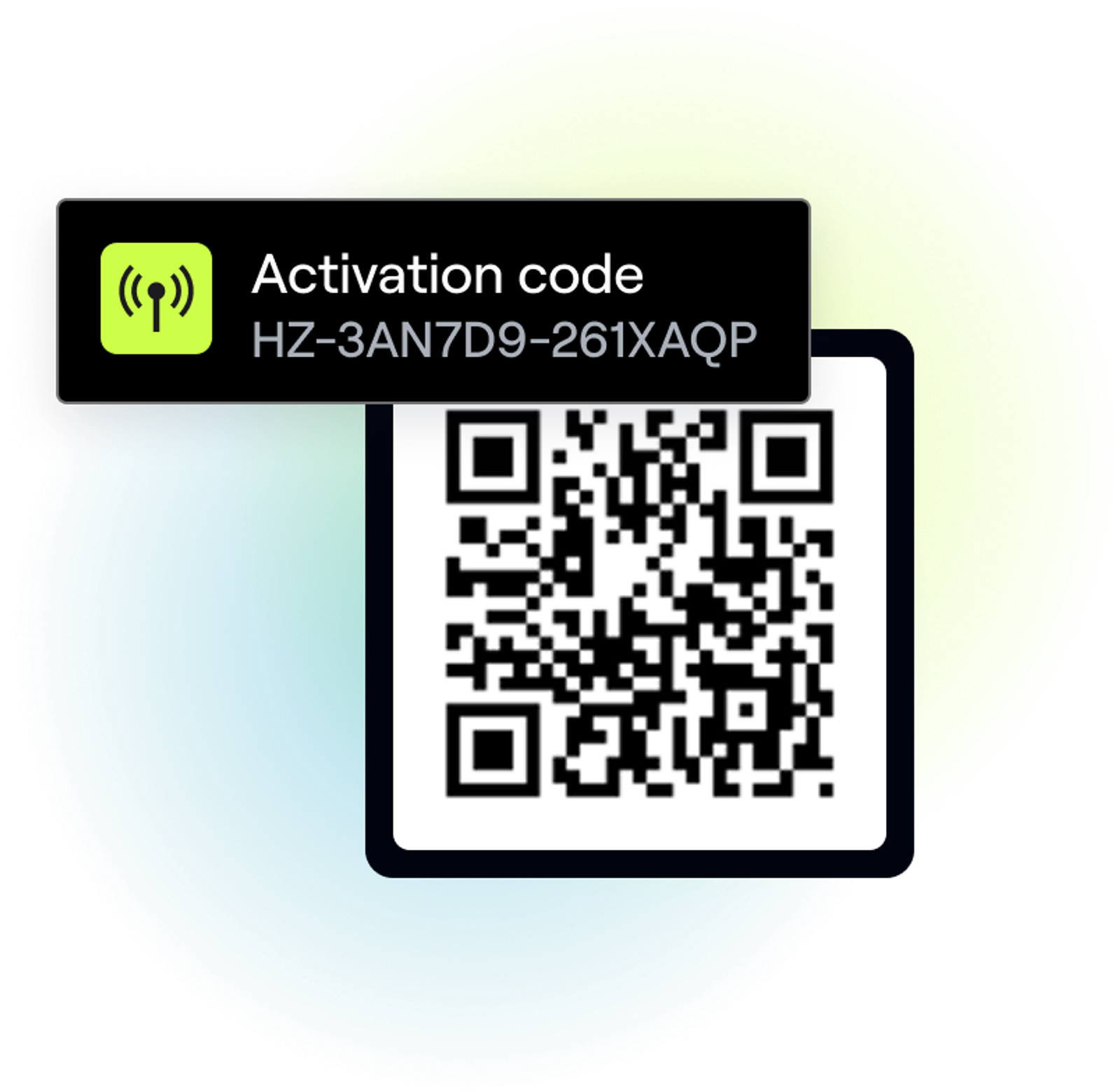 eSIM activation codes