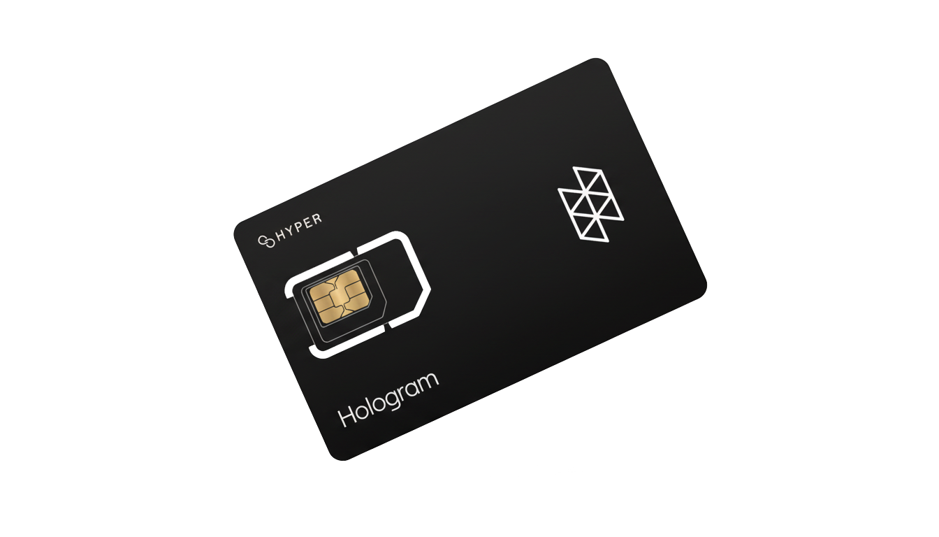 Hologram Hyper SIM card
