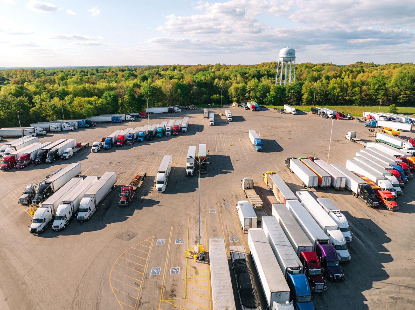  Truck Rest Stop near Glendale and Elizabethtown, Kentucky, US