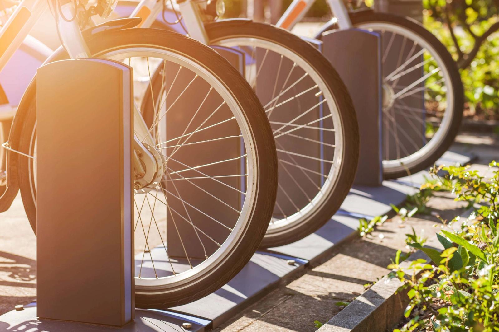 Electric bikes charging