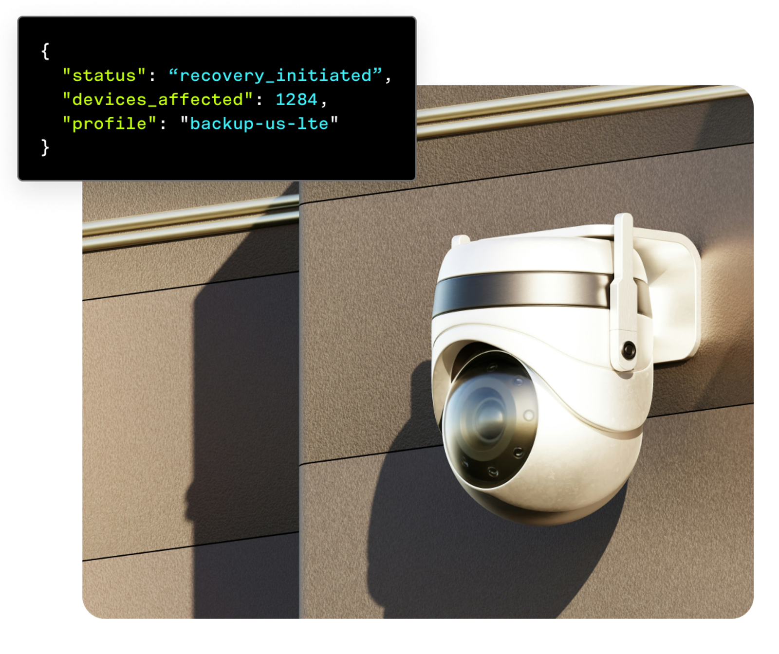 A security camera gets back online with the Conductor API