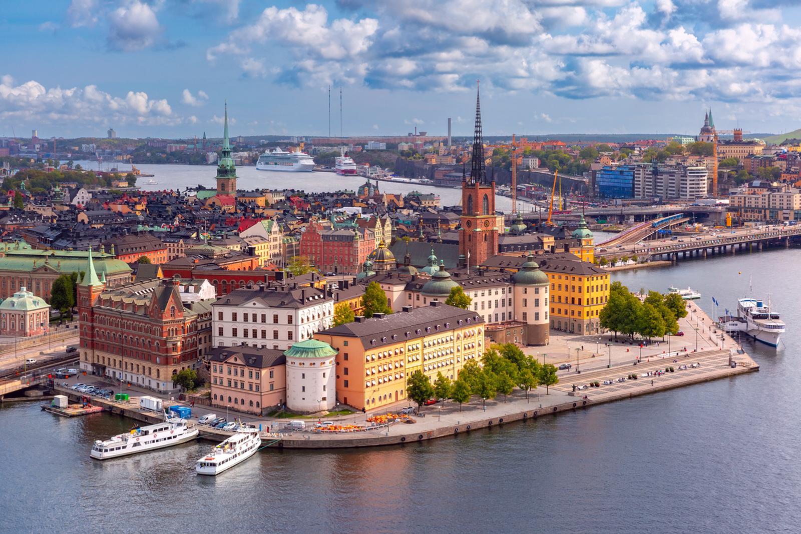 image of stockholm and gamla stan 