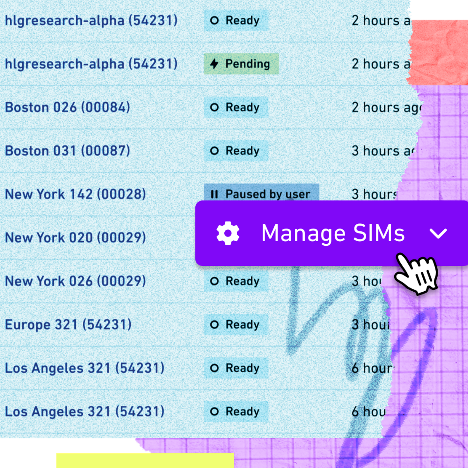 Cellular IoT Dashboard