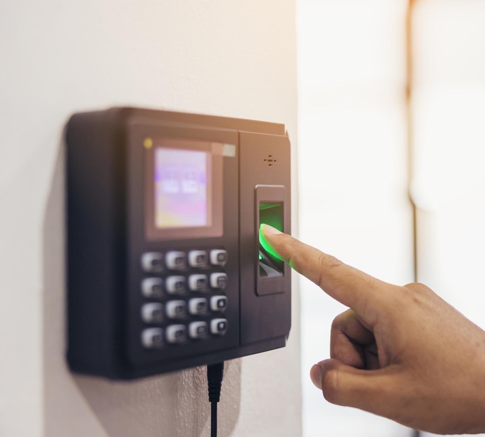 A connected fingerprint reader