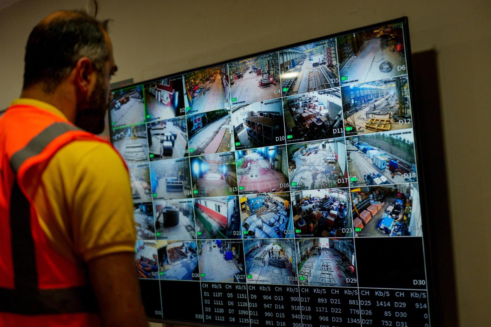 video surveillance footages in security center