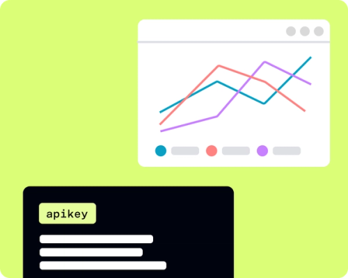 Collage of dashboard API data