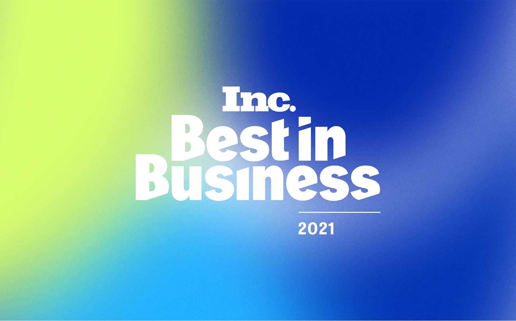 Inc best in business logo