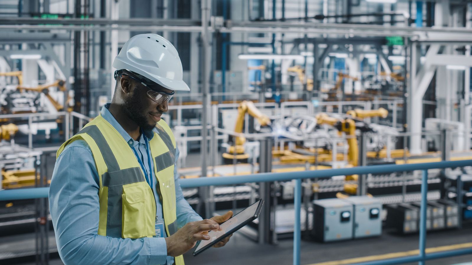 Bluetooth asset tracking manufacturing equipment