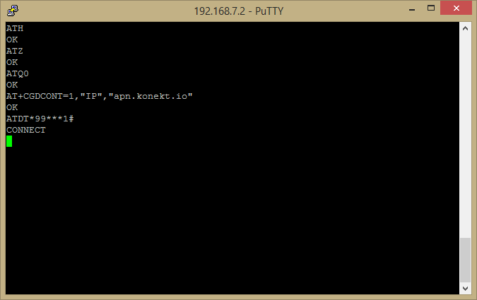 Screenshot of window