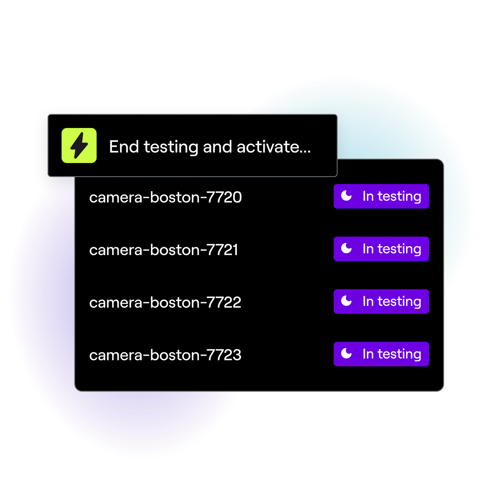 Illustration of Hologram dashboard
