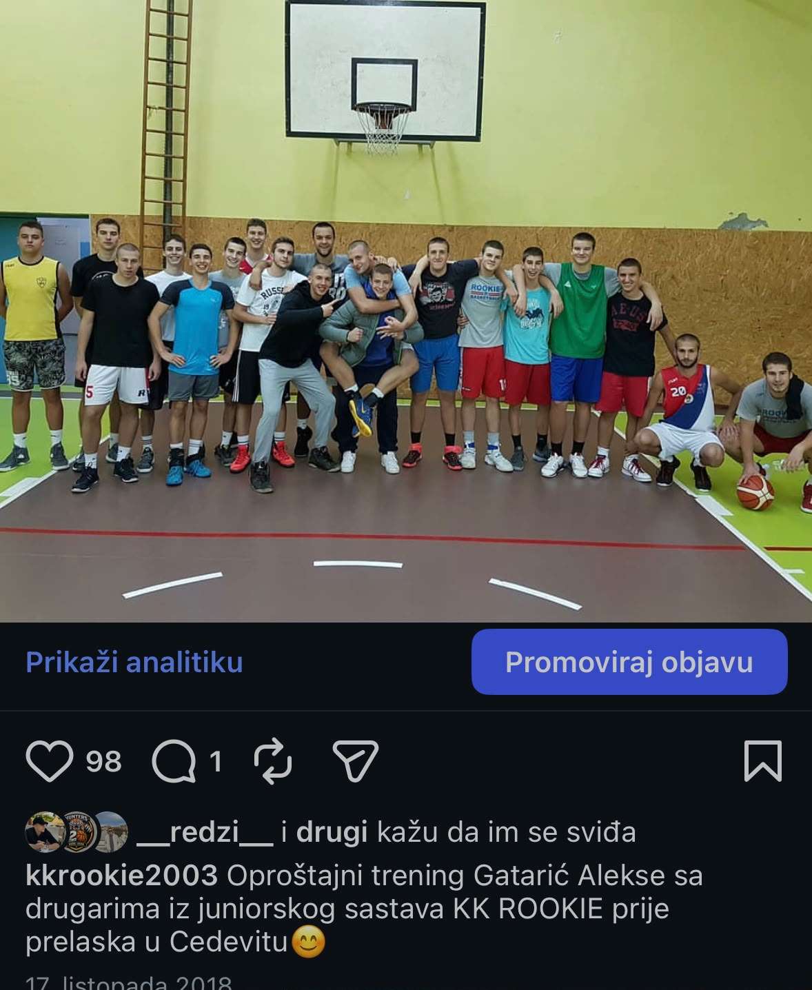 Aleksa Gatarić: kadar jednog velikog koraka