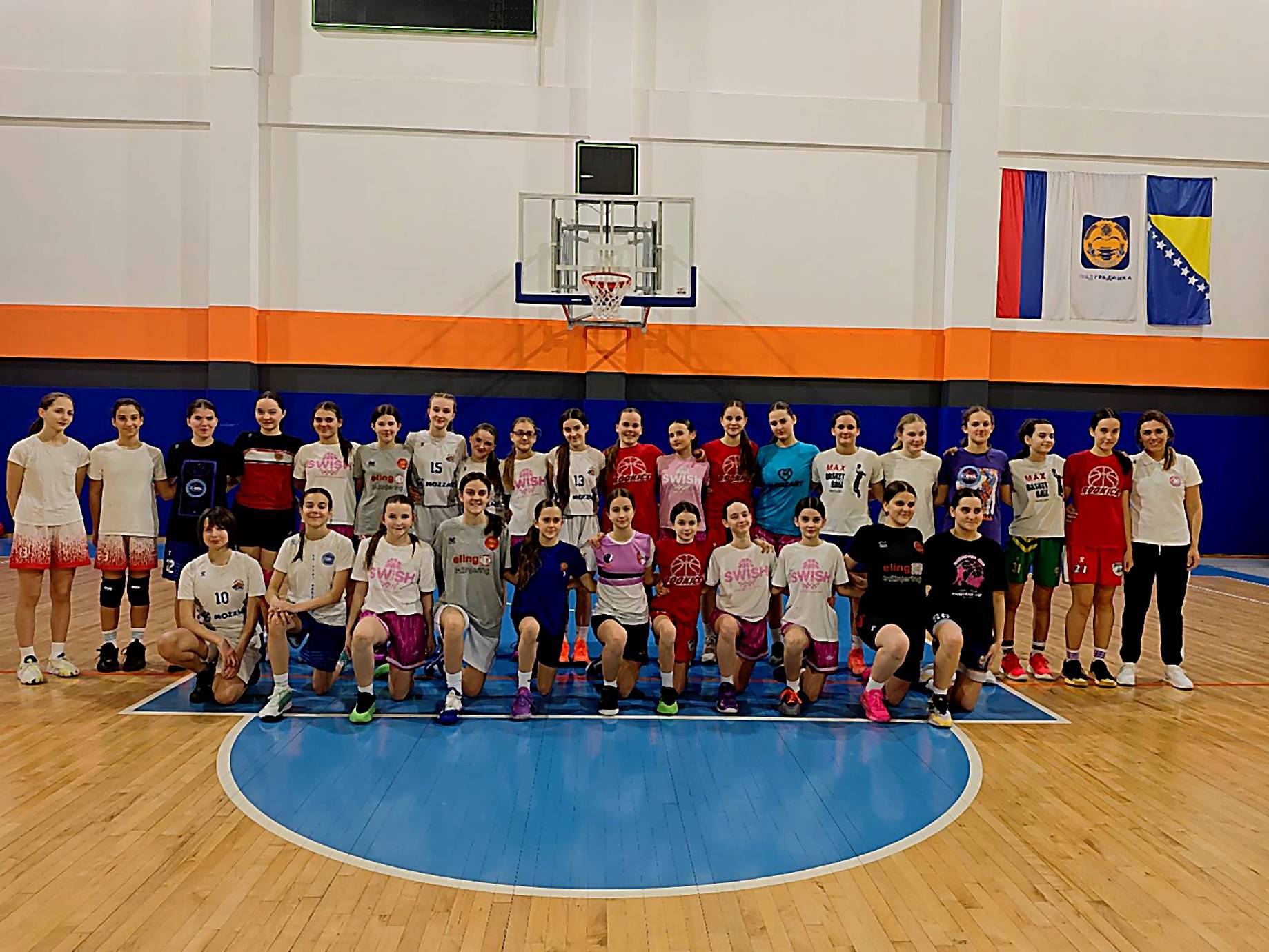 Naše košarkašice u GRADIŠCI