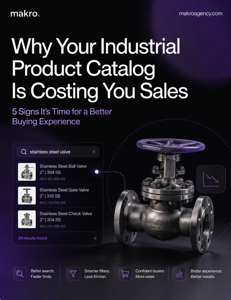Why do some manufacturers with outstanding products still struggle to generate online sales?