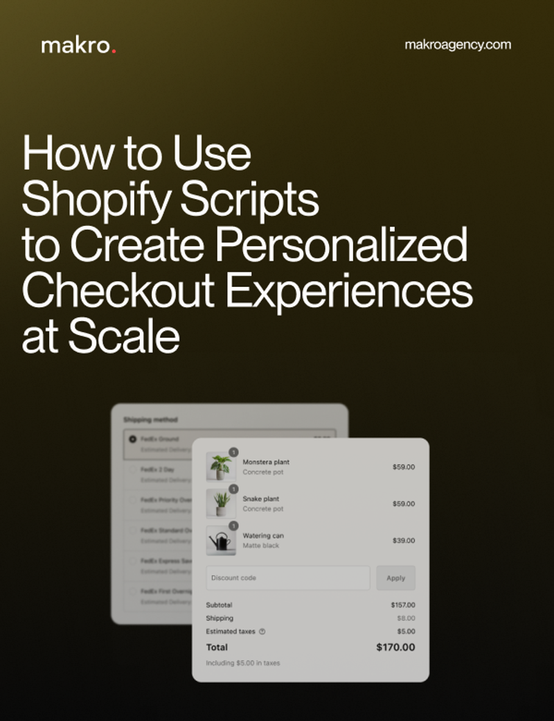 How to Use Shopify Scripts to Create Personalized Checkout Experiences at Scale
