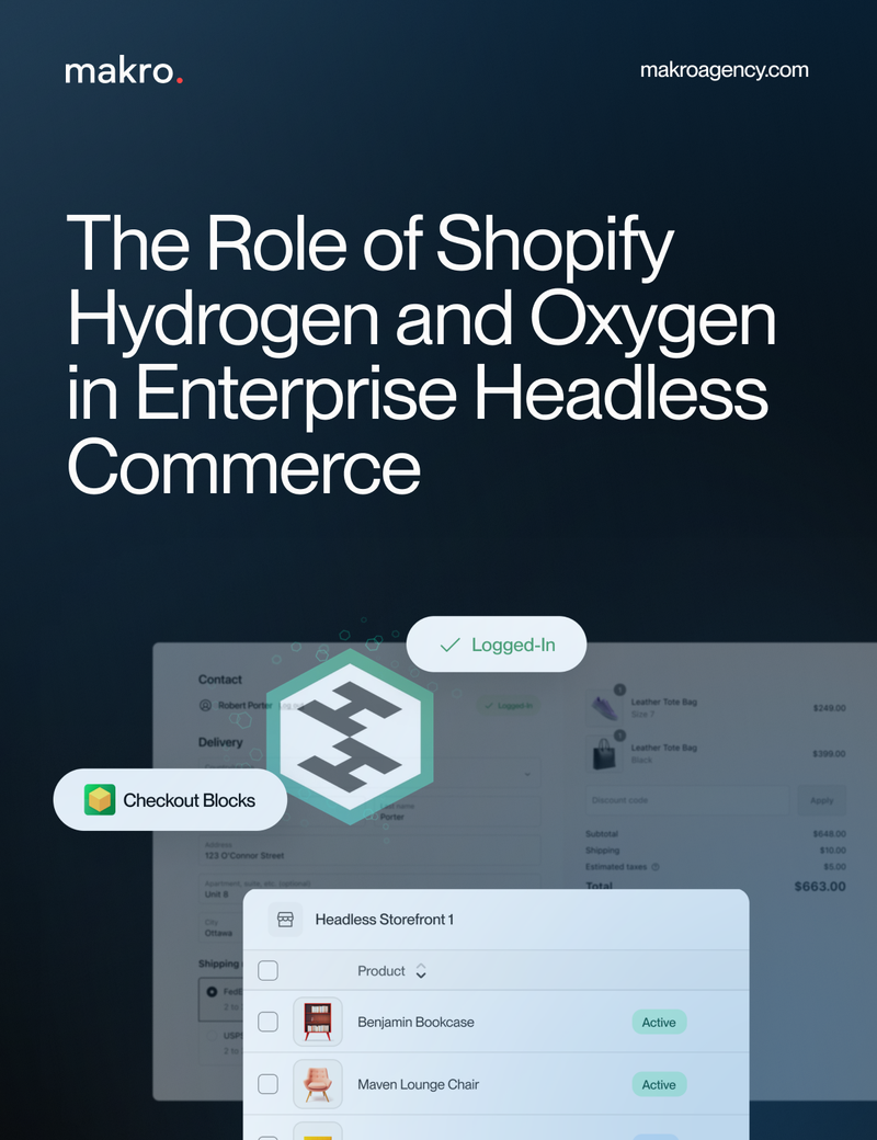 The Role of Shopify Hydrogen and Oxygen in Enterprise Headless Commerce