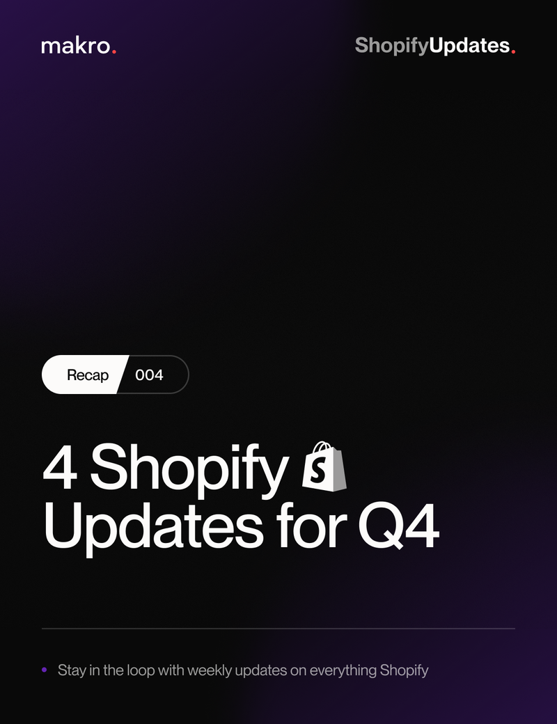 Makro’s Shopify Recap 004: Updates on File Permissions, POS Enhancements, Tablet Optimization, and YouTube Shorts Support