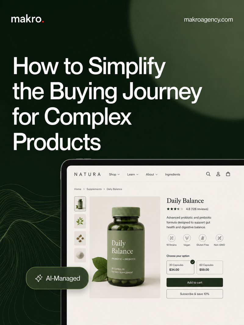 How to Simplify the Buying Journey for Complex Products
