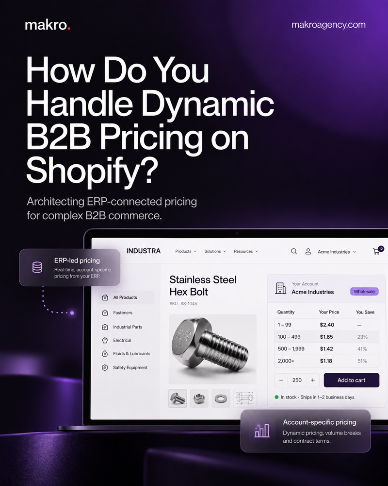 How Do You Handle Dynamic B2B Pricing on Shopify?