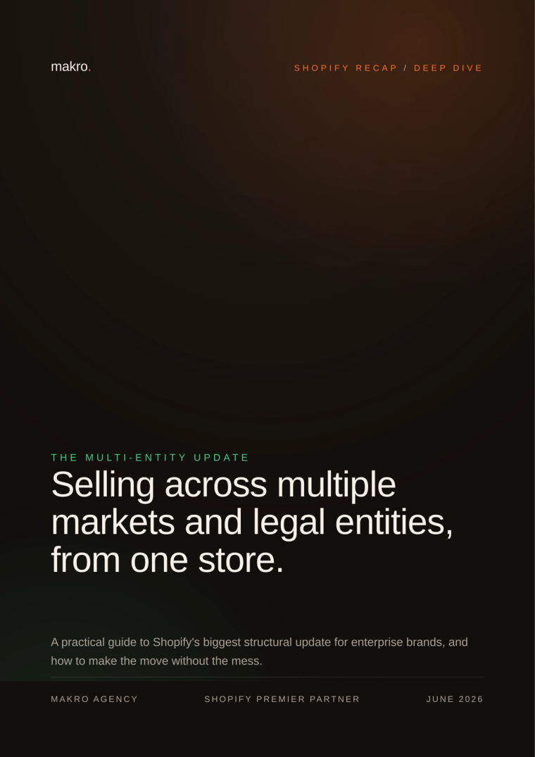 The Multi-Entity Update cover