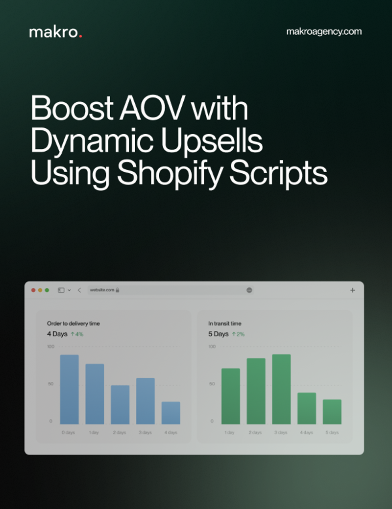 Boost AOV with Dynamic Upsells Using Shopify Scripts