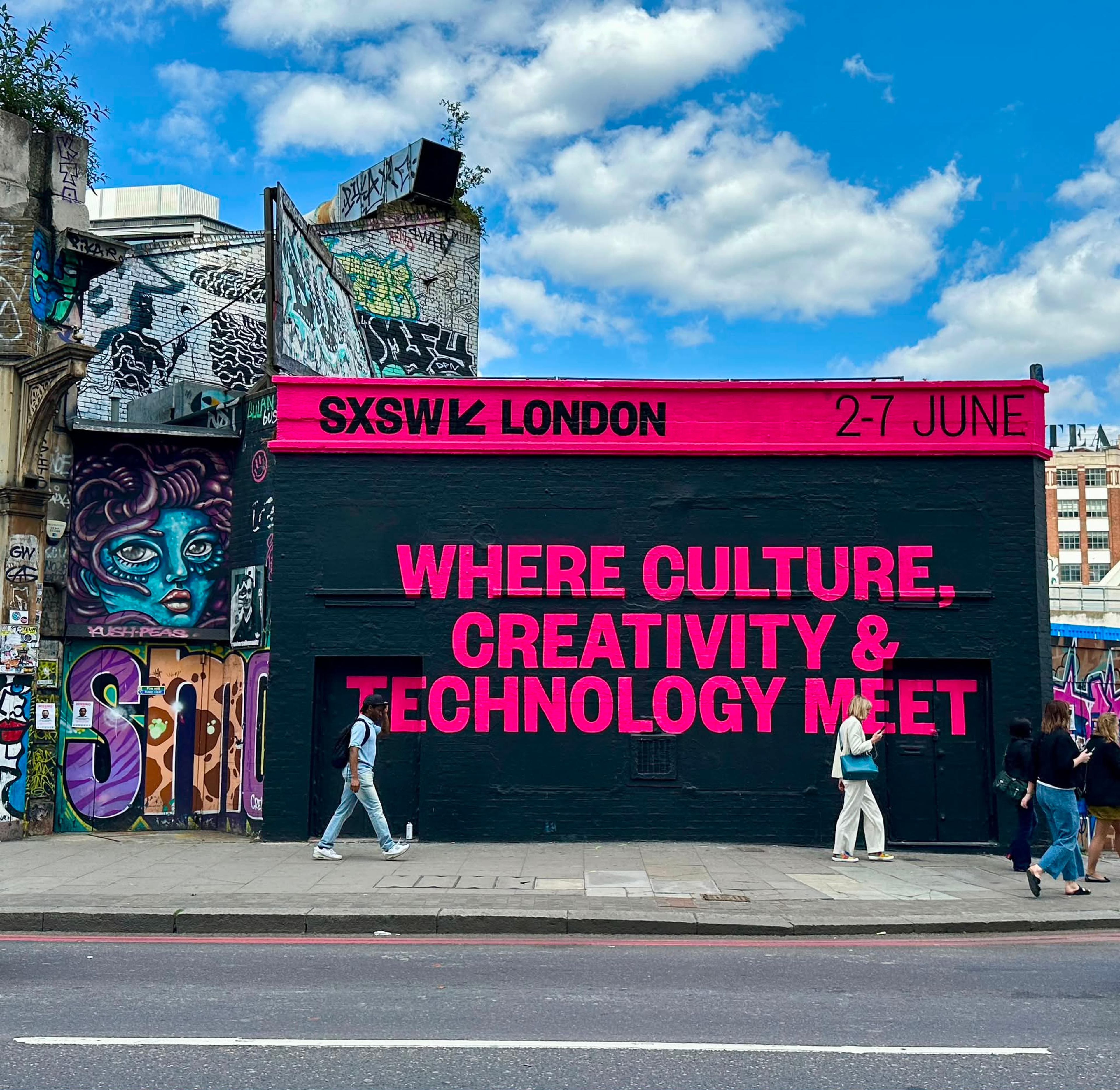 SXSW Londen, Shoreditch. Foto: Maarten Schram