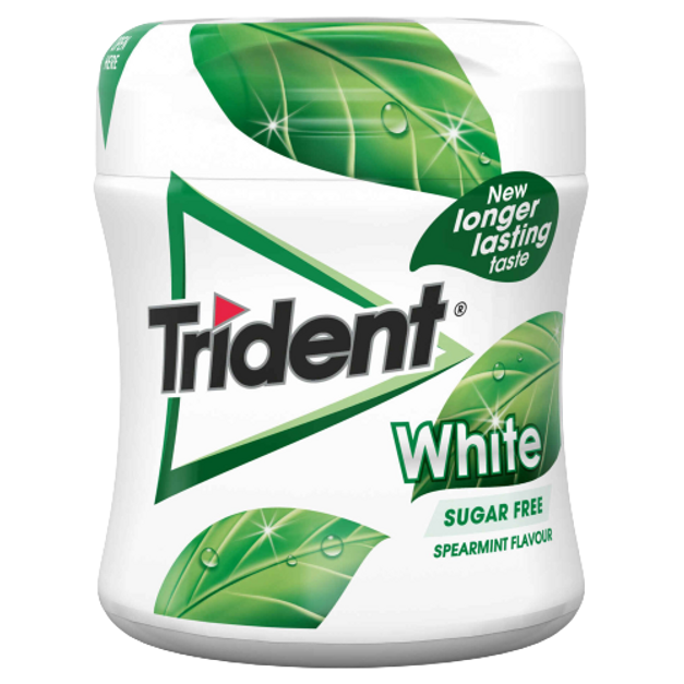 Trident White Drageia Spearmint Garrafa Trident Portugal 