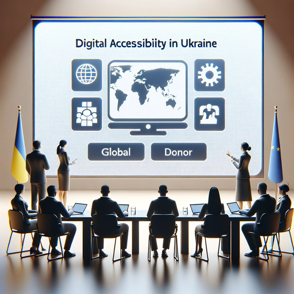 Головне фото статті Чому глобальні донори повинні підтримувати цифрову доступність в Україні