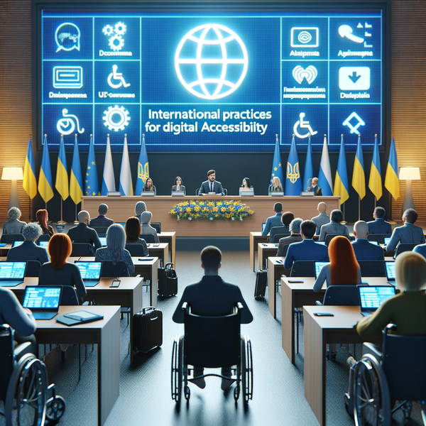 Головне фото статті Цифрова доступність: кращі світові практики для України