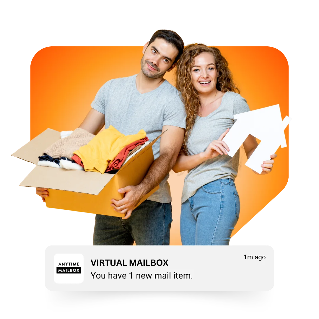 Anytime Mailbox for Relocators