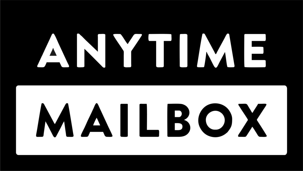 Anytime Mailbox Logo Black (PNG)