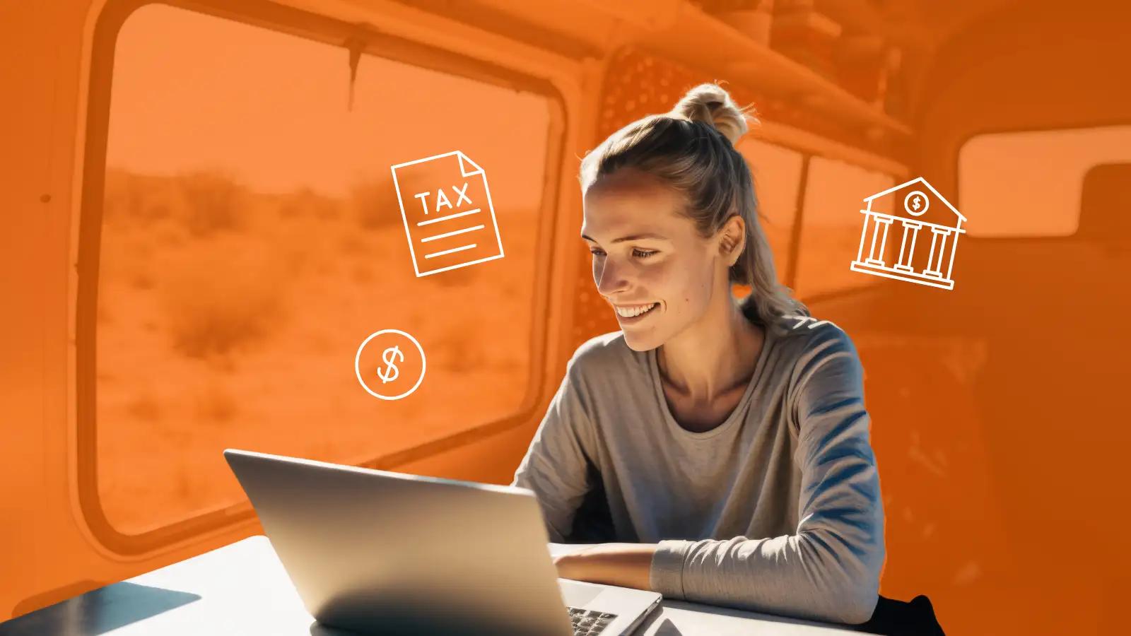 How Digital Nomads Can Keep One U.S. Address for Taxes and Banking