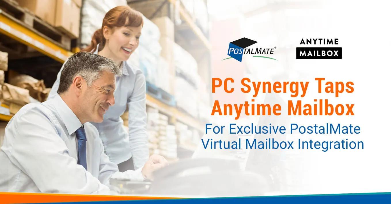 PC Synergy Taps Anytime Mailbox For Exclusive PostalMate Virtual Mailbox Integration