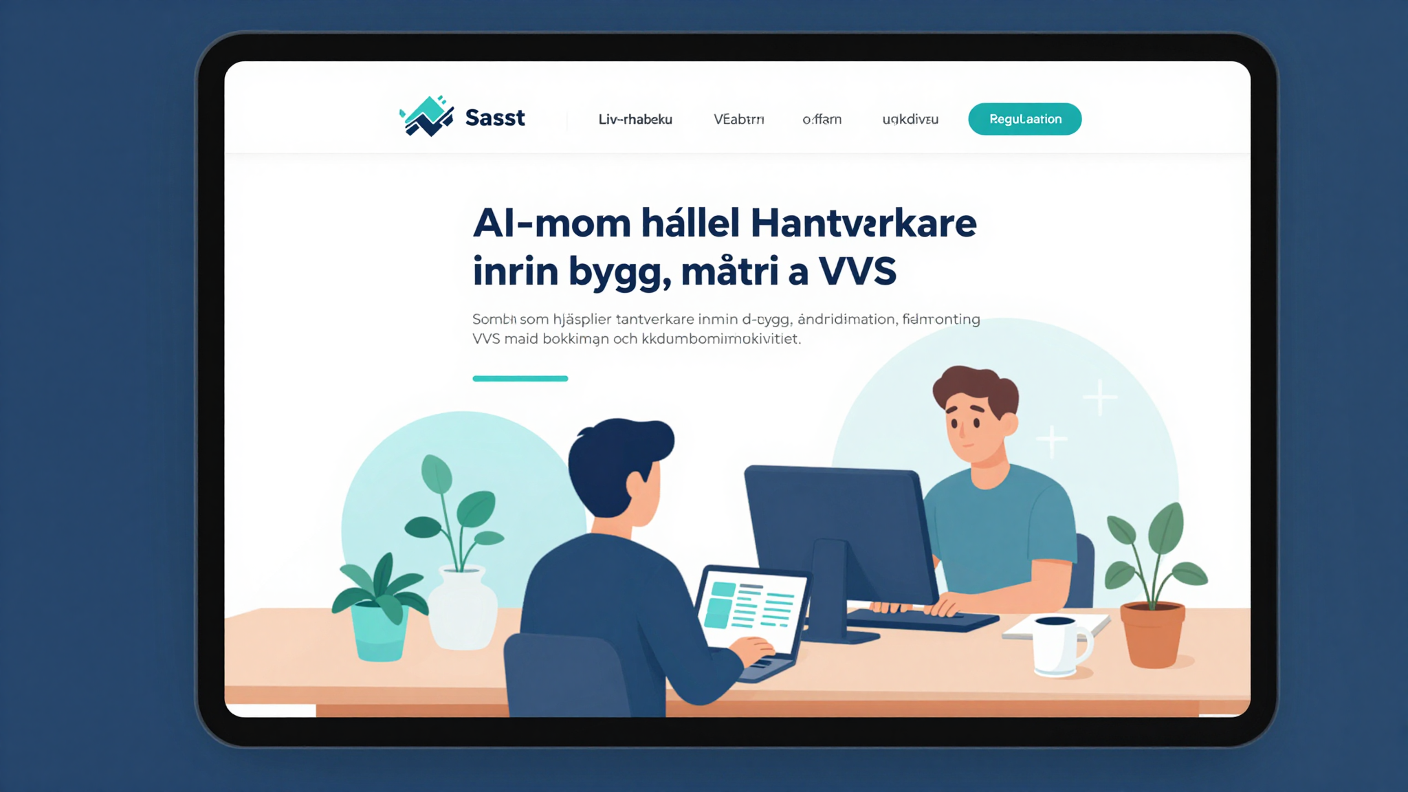AI-agent som hjälper hantverkare med offerter, bokningar och kundkommunikation