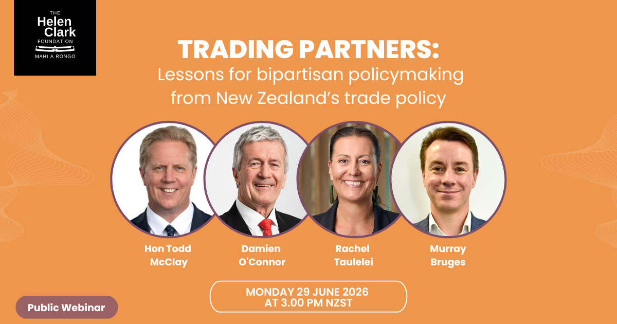 Trading Partners: Lessons for bipartisan policymaking from New Zealand’s trade policy