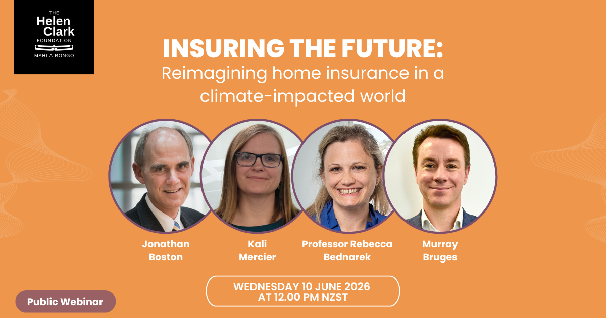 Insuring the Future: Reimagining home insurance in a climate-impacted world