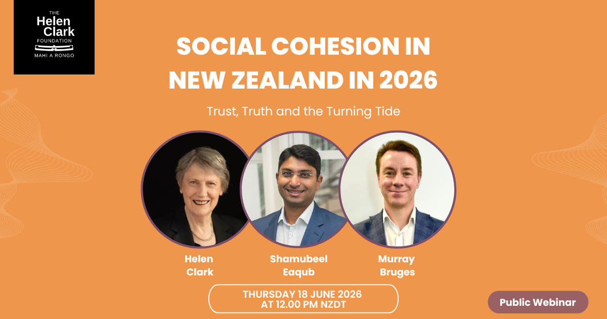 Social cohesion in New Zealand in 2026 - Trust, Truth and the Turning Tide