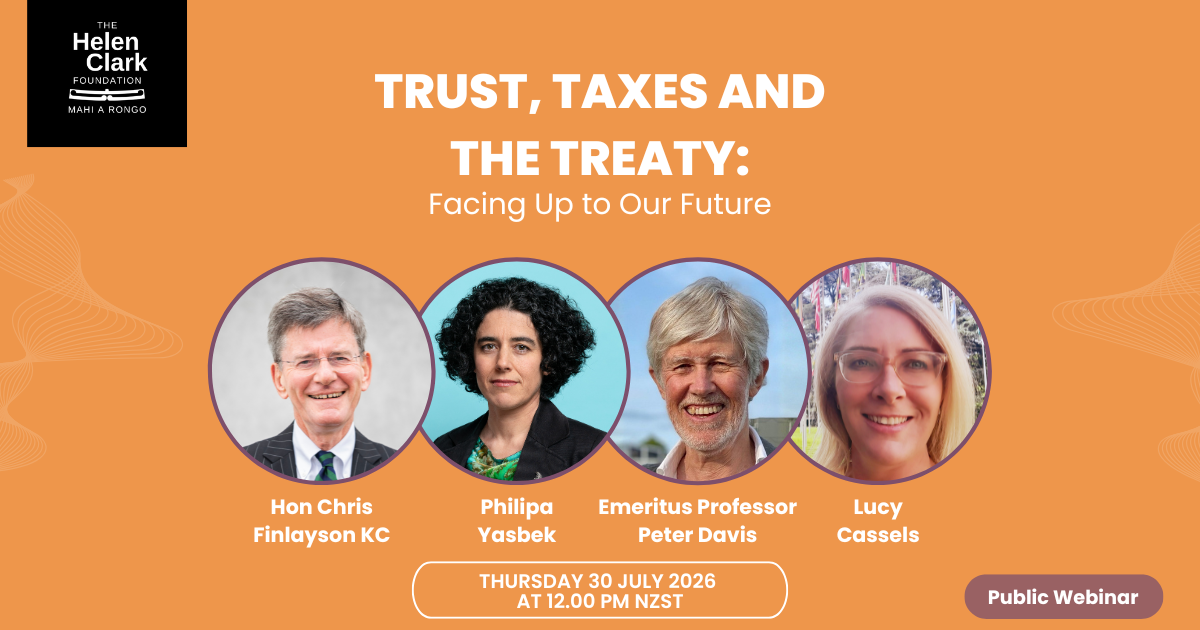 Facing Up to Our Future: Trust, Taxes and the Treaty