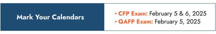 Preparing for Success: Your Guide to CFP & QAFP Exam Prep