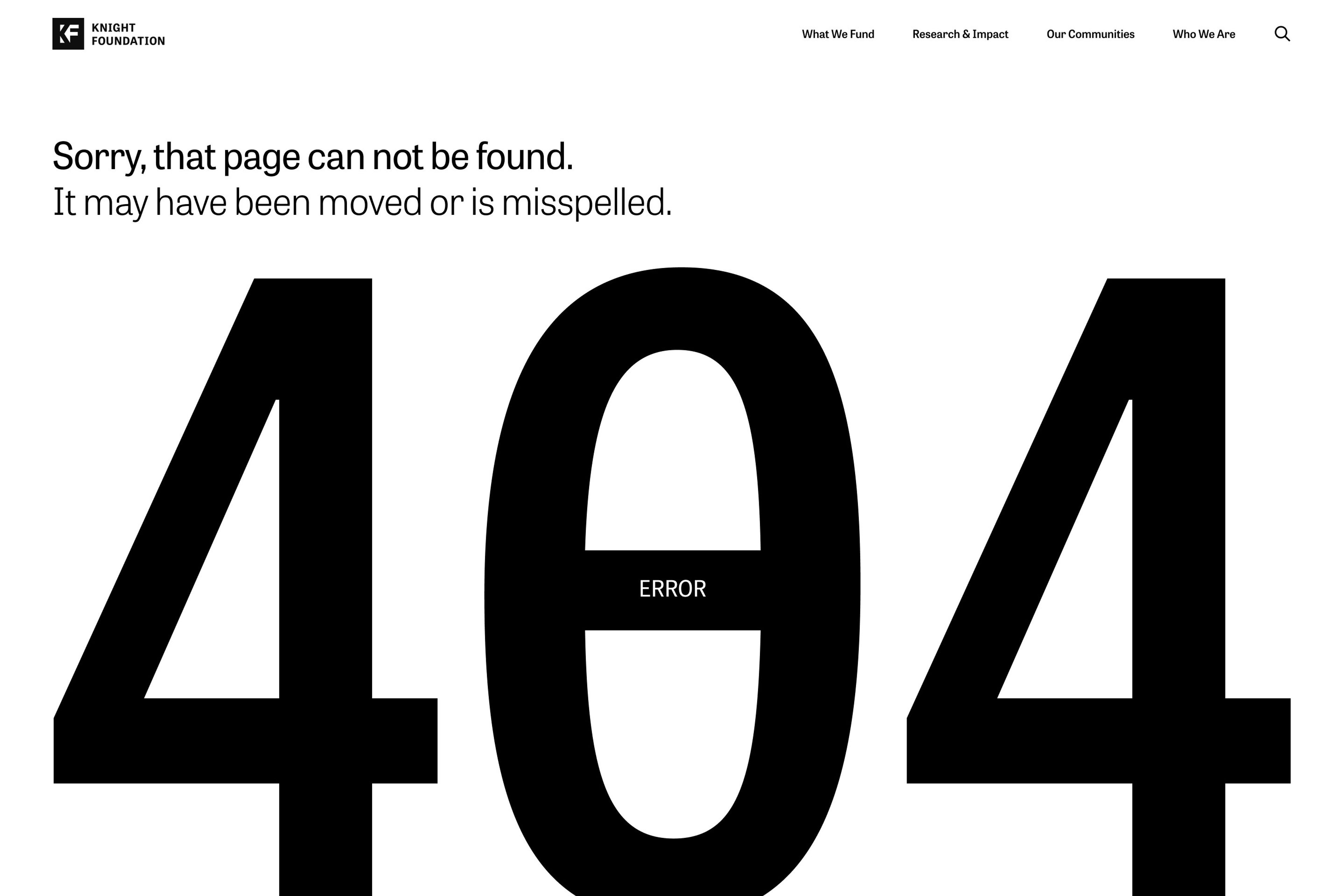 404 page